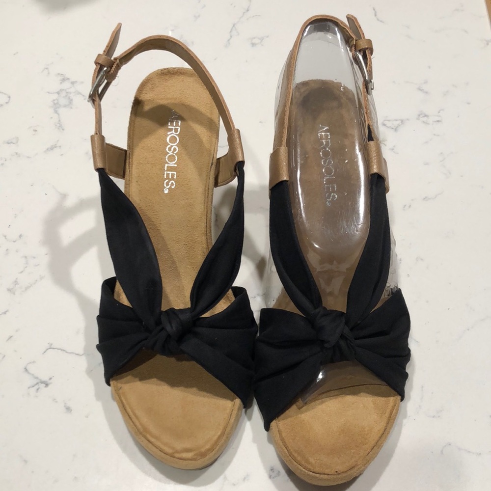 Aerosoles Wedged Sandals, size 8.5